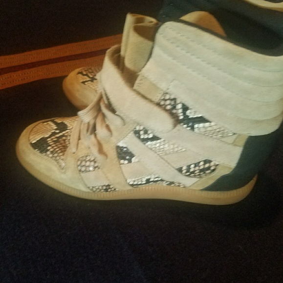 Zara snake sneaker wedge - Picture 2 of 3